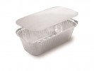 Aluminiumsform M/Lokk Rekt 1500Ml (50 stk)