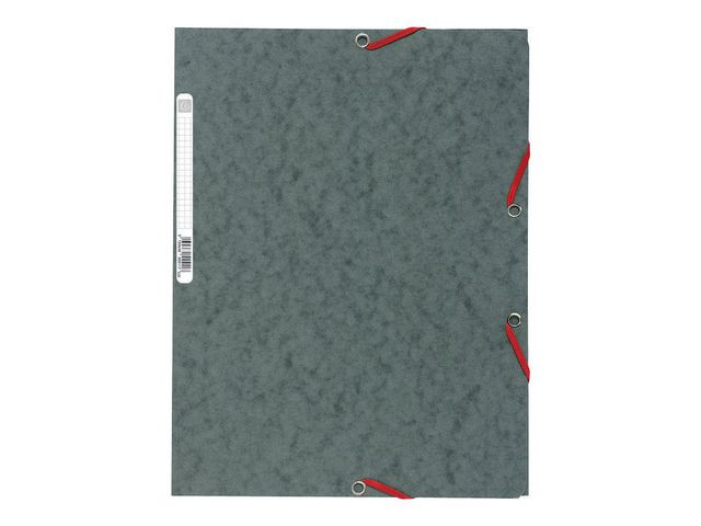 Strikkmappe Exacompta A4 3 Kl 400G Grå (25 stk)