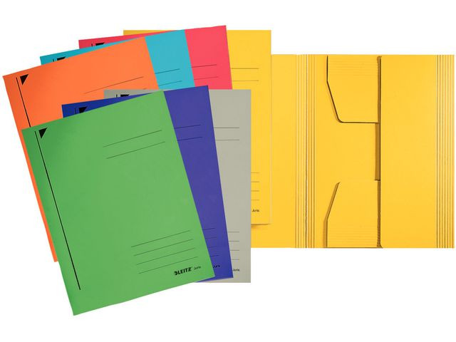 Klaffmappe Leitz Kartong Folio Grønn