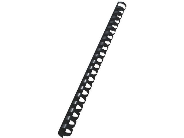 BildePlastspiral Leitz 16Mm Sort (100 stk)