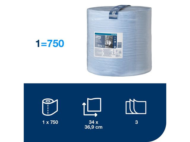 Industritørk Tork Plus Sterk 3L W1 255M