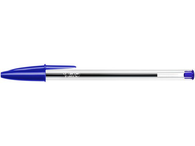 Kulepenn Bic Cristal M Blå (100 stk)