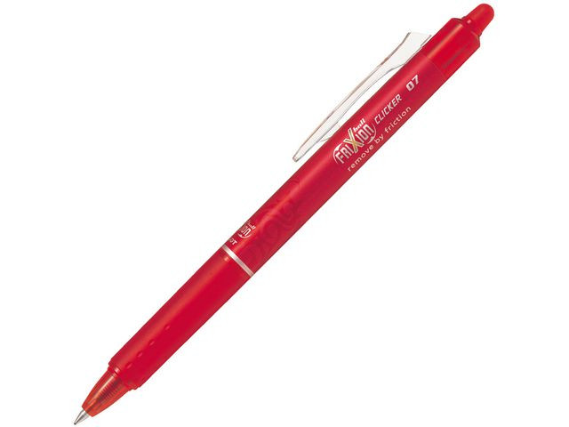 BildeGeleroller Pilot Frixion Ball Cl 07 Rød (12 stk)