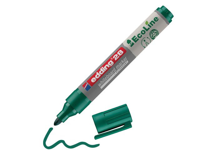 Whiteboardpenn Edding 28 Ecoline Grønn
