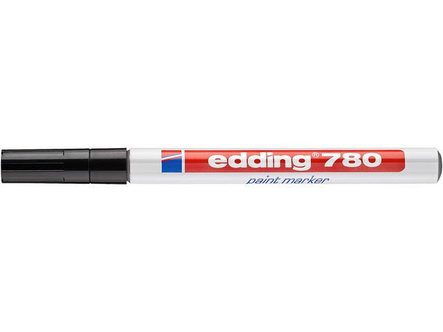 Paintmarker Edding 780 Sort (10 stk)
