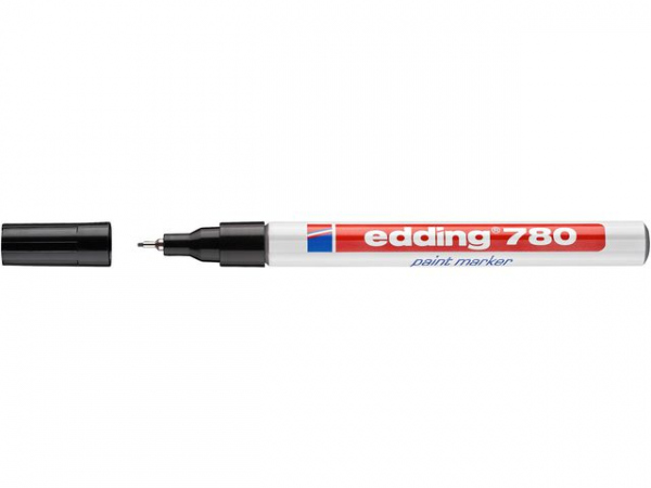 Paintmarker Edding 780 Sort (10 stk)