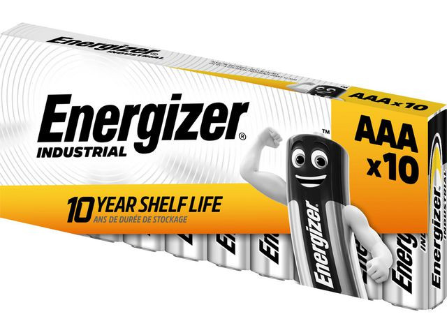 Batteri Energizer Industrial Aaa/Lr3 (10 stk)