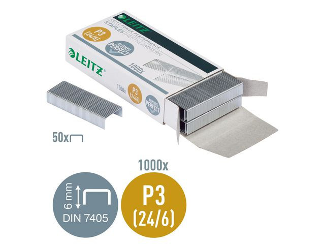 Heftestift Leitz 24/6 (1000 stk)