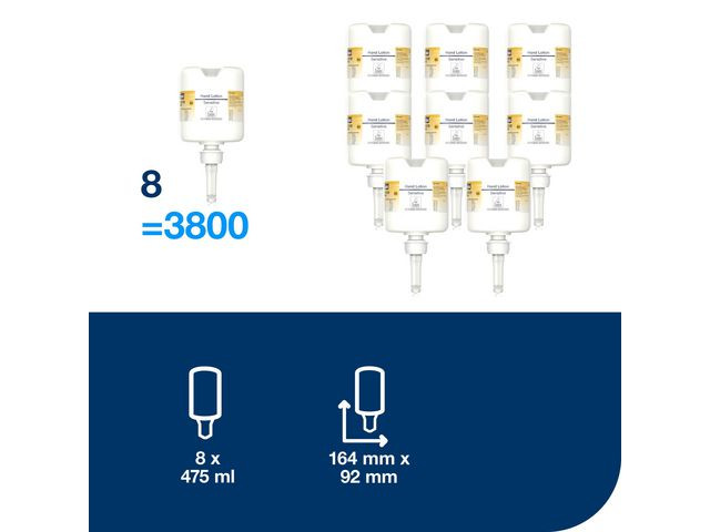 Håndkrem Tork Premium Kropp S2 475Ml (8 stk)