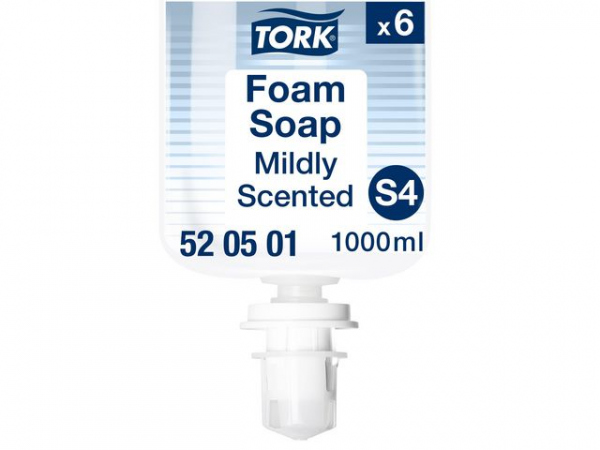 Skumsåpe Tork Mild Parfymert S4 1L (6 stk)