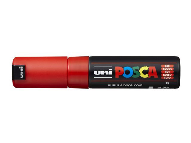 BildePaintmarker Uni Posca Pc-8K Rød