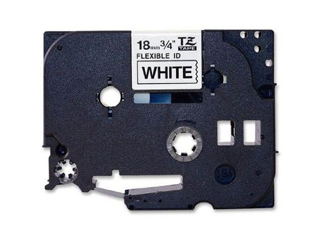Tape Brother Tze-Fx241 18Mmx8M Sort/Hvit