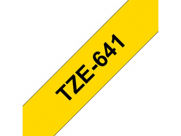 Tape Brother Tze-641 18Mmx8M Sort/Gul