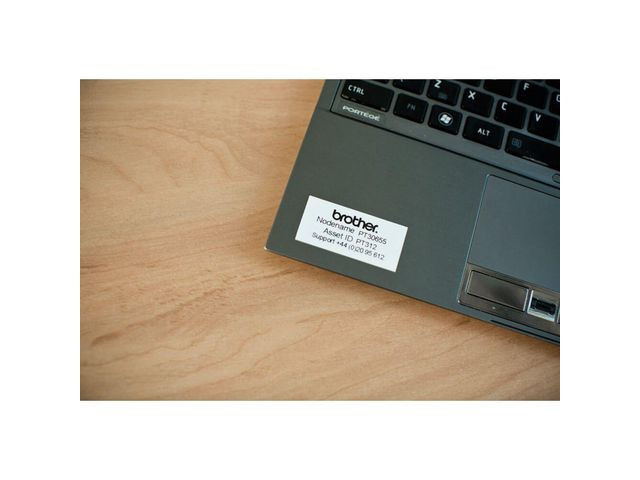 Brother TZe tape 36mmx8m black/white