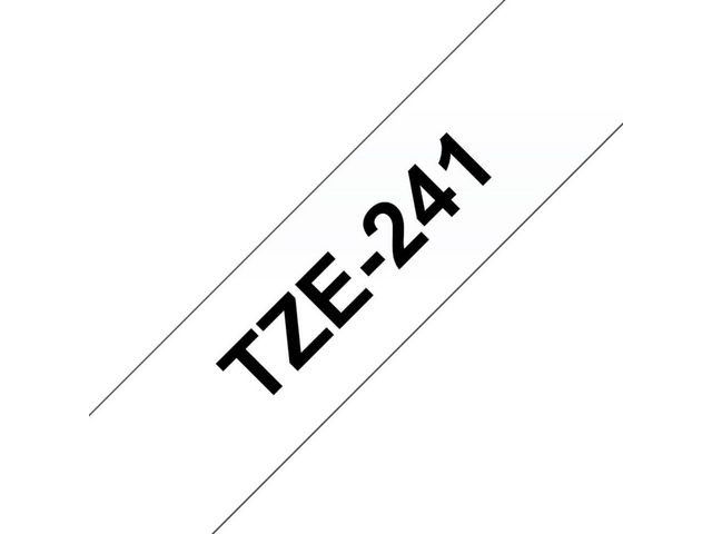 Brother TZe tape 18mmx8m black/white