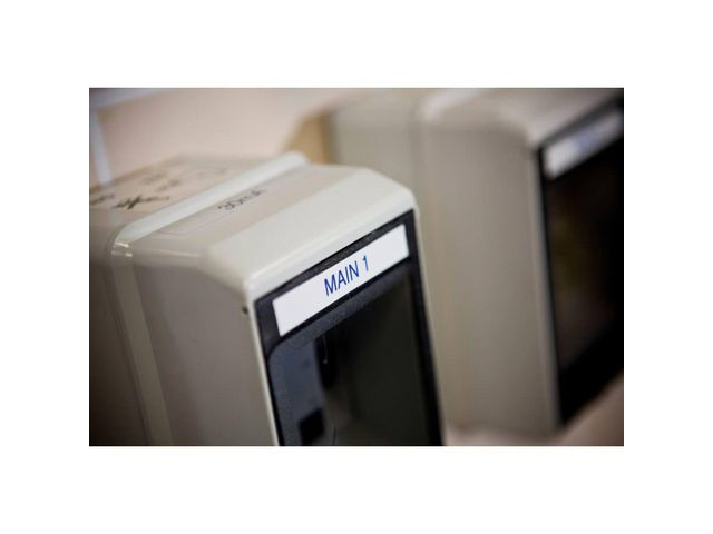 Tape Brother Tze-233 12Mmx8M Blå/Hvit