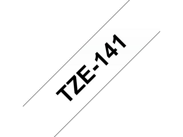 BildeTape Brother Tze-141 18Mmx8M Sort/Klar