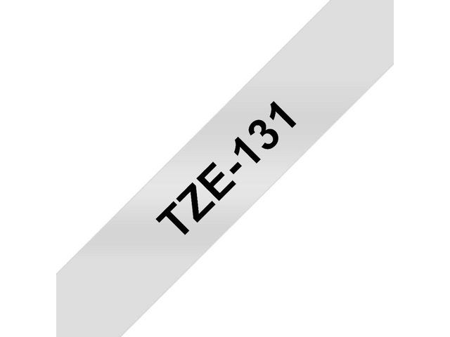 Tape Brother Tze-131 12Mmx8M Sort/Klar