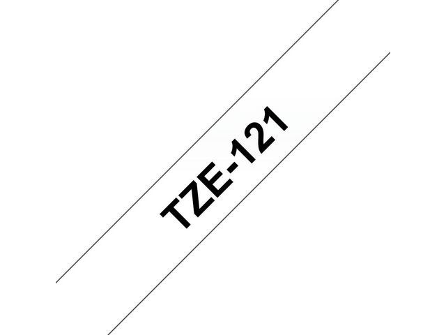 BildeTape Brother Tze-121 9Mmx8M Sort/Klar