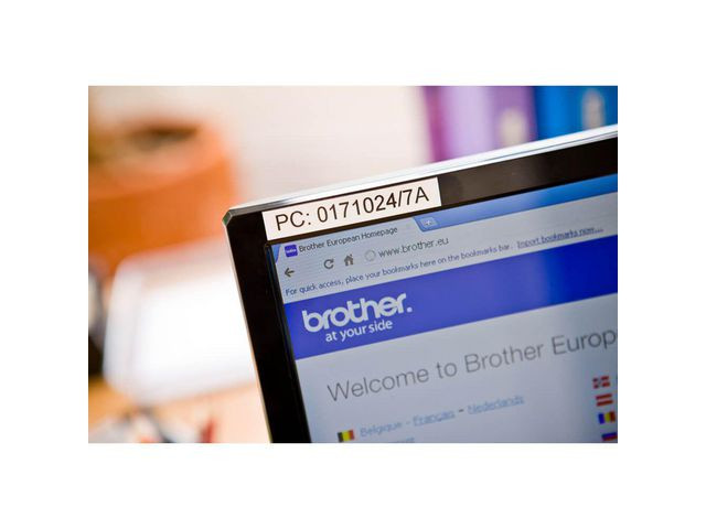 Brother TZe tape 12mmx8m black/white