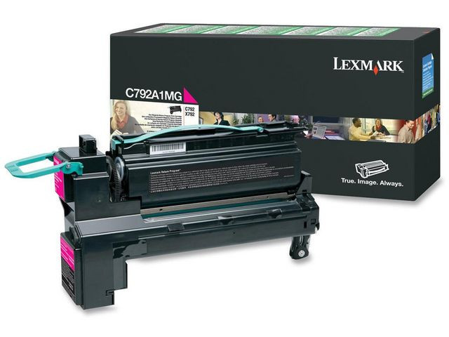 BildeToner Lexmark C792A1Mg 6K Rød