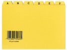 Kartotekregister A6 Plast Hvit