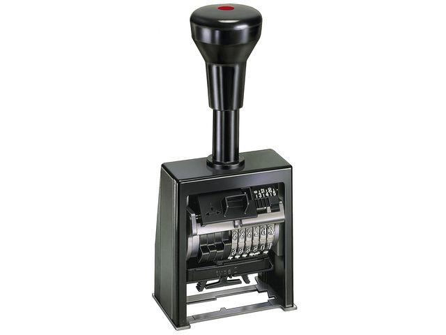 Stempelpute Reiner F/Nummeratør Sort (6 stk)