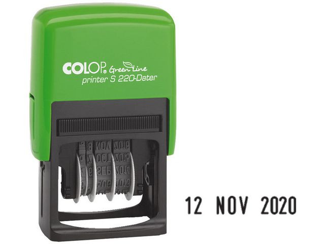 Stempel Colop Green Line Dato S220 4Mm