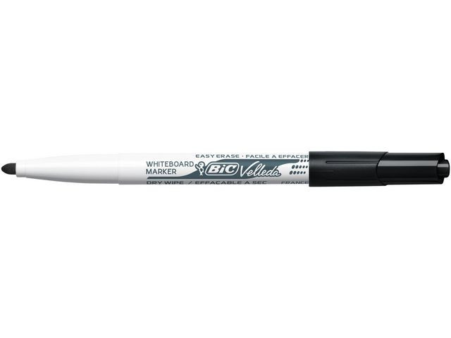 Whiteboardpenn Bic Velleda 1741 Rundsort (12 stk)