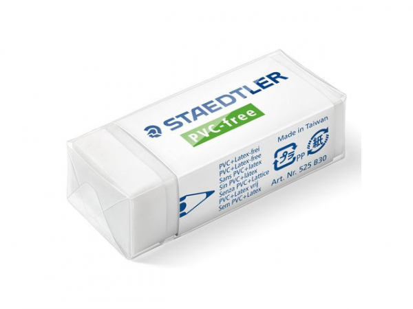 Viskelær Staedtler Pvc Fritt 45X19X13Mm (30 stk)