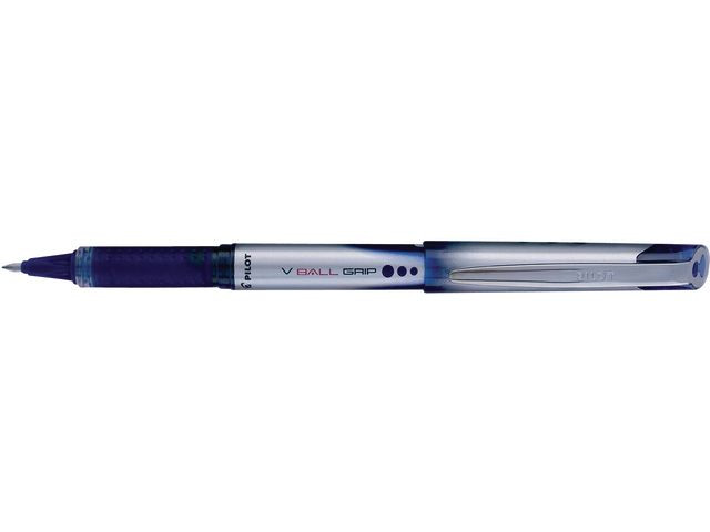 Rollerpenn Pilot V-Ball Grip 1,0Mm Blå (12 stk)