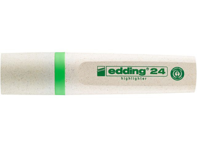 Tekstmarker Edding 24 Ecoline Grønn (10 stk)