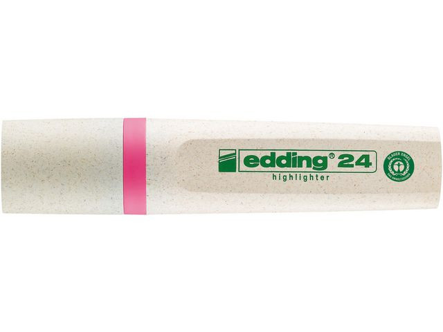 Tekstmarker Edding 24 Ecoline Rosa (10 stk)