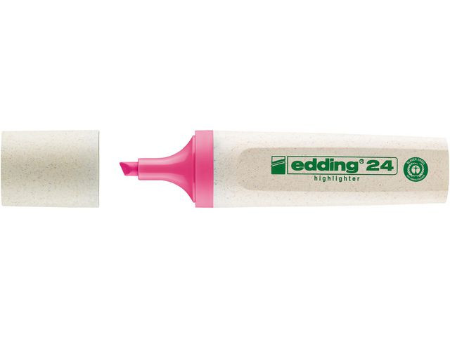 BildeTekstmarker Edding 24 Ecoline Rosa (10 stk)