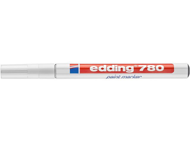 Paintmarker Edding 780 Hvit (10 stk)
