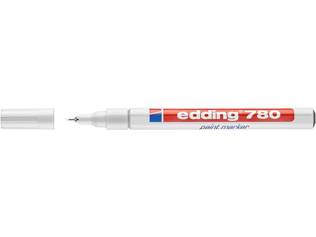 Paintmarker Edding 780 Hvit (10 stk)