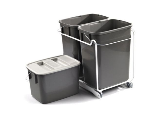 Kildesorteringssett Matavf.m/Uttr 3Stk