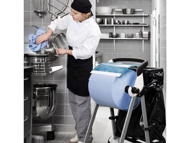 Stativ Tork Gulv W1 Hvit/Turkis