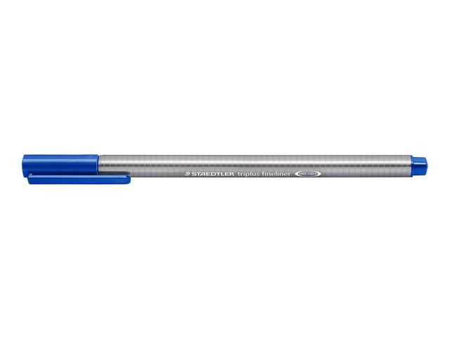 Fiberpenn Staedtler Triplus 0,3Mm Blå (10 stk)