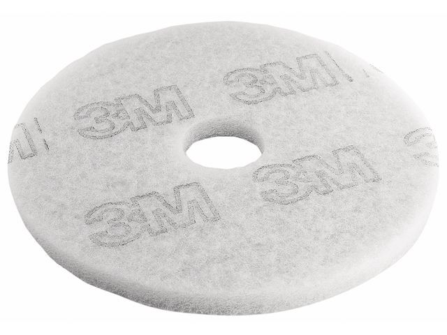 Gulvpad 3M 17" 432Mm Hvit (5 stk)