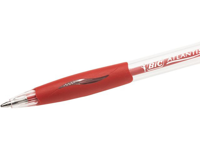 Kulepenn Bic Atlantis Classic M Rød (12 stk)