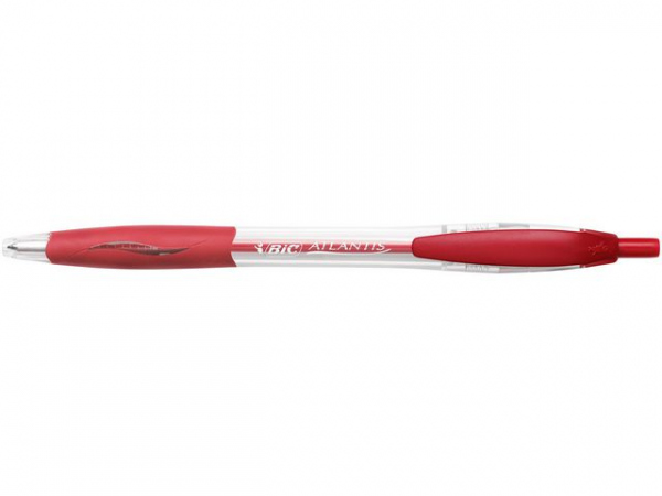 Kulepenn Bic Atlantis Classic M Rød (12 stk)