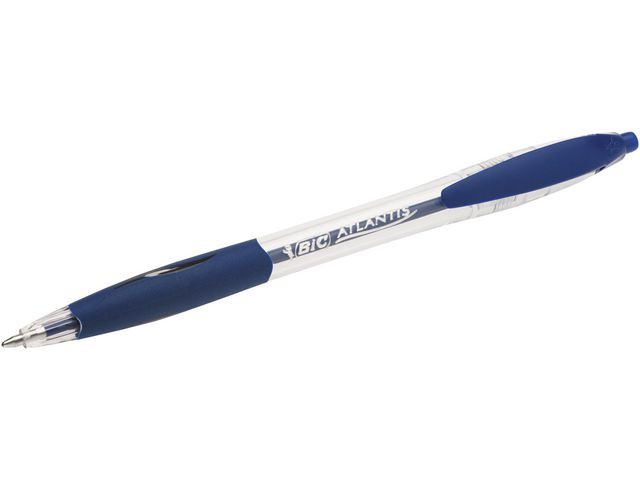 Kulepenn Bic Atlantis Classic M Blå (12 stk)