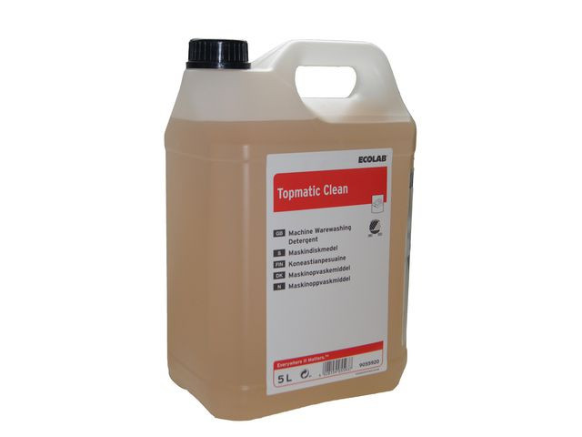 BildeMaskinoppvask Ecolab Topmatic Clean 5L (3 stk)