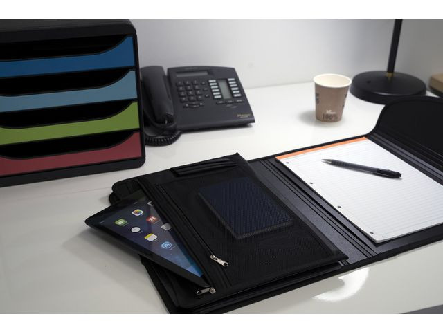 Konferansemappe Exacompta A4 Sort