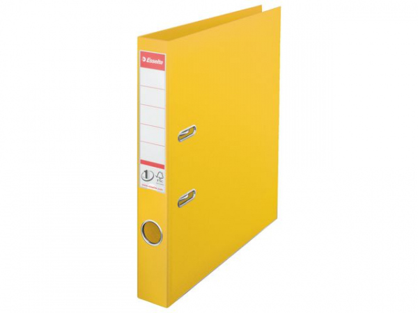 Smalordner Esselte No1 A4 50Mm Sk. Gul (10 stk)