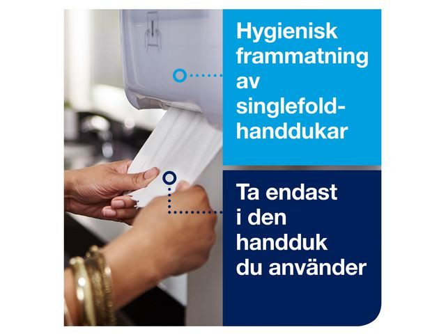 Dispenser Tork Matic Tørkerull H1 Hvit