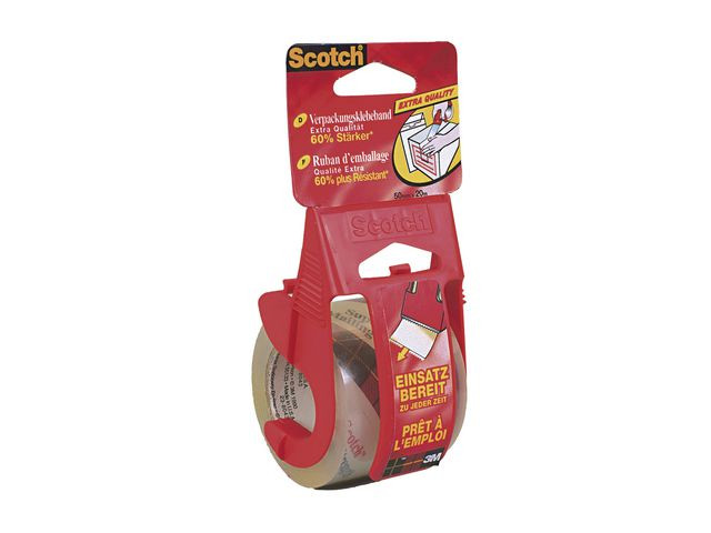 Emb.tape Scotch 50Mmx20M Med Disp. Klar