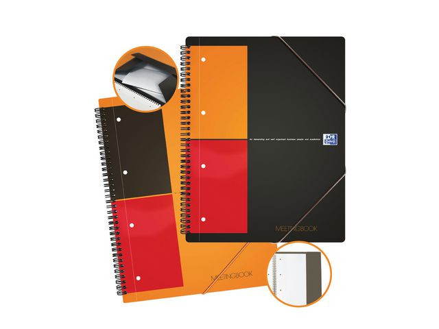 Notatbok Oxford Int. Meetingbook A4 Lin