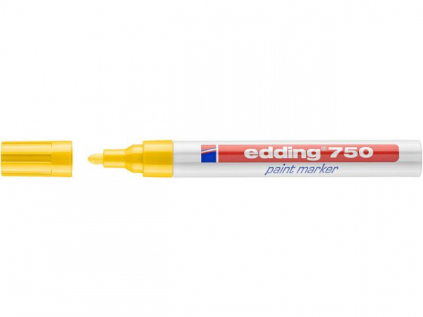 Paintmarker Edding 750 Gul (10 stk)